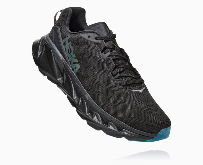 Hoka Treningssko Salg - HOKA ONE ONE Elevon 2 Herre Svart [NO-52UDTH]